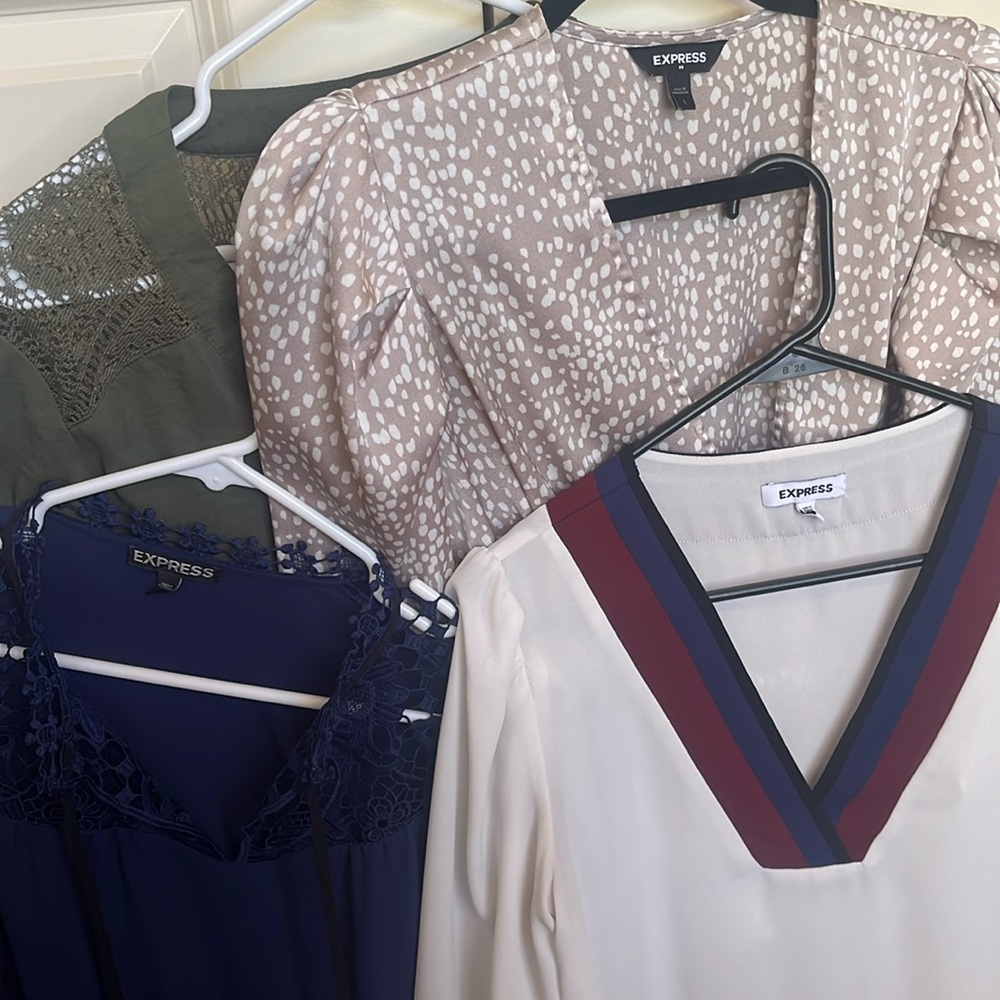 Express Blouse Bundle. Size small. Workwear